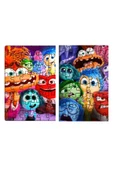 ALPŞAN TİCARET  Ters Yüz Puzzle 99 Parça Ters Yüz 2'li Set Yapboz - 1