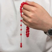 Sıkma Kehribar Tesbih - 3