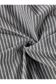 Line Striped Çocuk ve Genç Tek Kişilik Pamuk Lastikli Nevresim Takımı - 4