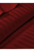 Premium Bordo Çift Kişilik Saten Nevresim Takımı - 2