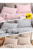 6 Adet 3 Renk Yastık Kılıfı V2 - 1