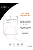 Naturel Pamuk Çift Kişilik Nevresim Takımı | Çarşafsız - 5