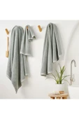 Gri Pamuk 2'li Spa Havlu Seti 50 X 90 Cm & 90 X 150 Cm - 1