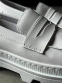 Pabucmarketi Erkek Yüksek Taban Klasik Ayakkabı Beyaz thumbnail 4