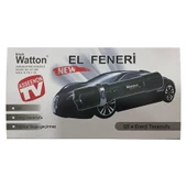 Black Watton WT-038  Şarjlı El Feneri - 4
