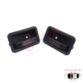 Renault 19 Phase 2 1992-2000 Clio MK1 1990-1999 İçin Ön veya Arka Sağ Sol Kapı İç Açma Kolu Siyah thumbnail 1