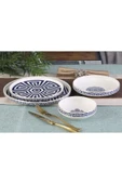 OMS 11158 - Aquamarine - 24 Parça, Modern, Çağdaş Tasarımlı 1. Sınıf Porselen Yemek Takımı - 3