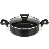 Tefal Titanium 3X Force 24 cm Kapaklı Kısa Tencere thumbnail 1