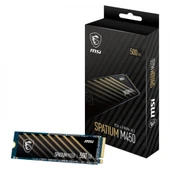 MSI SPATIUM M450 NVME M.2 500GB 3600/2300MB/s SSD - 5
