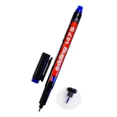 Edding Asetat Kalemi Permanent S Seri 0.3 MM Mavi 147 S - 1