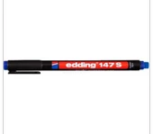 Edding Asetat Kalemi Permanent S Seri 0.3 MM Mavi 147 S - 2