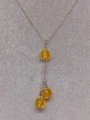 Sitrin Taşı Zincirli Kolye (9396) thumbnail 4