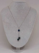 Azurit Taşı Zincirli Kolye (14250) thumbnail 2