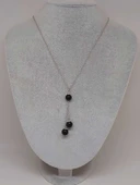 Golden Obdiyen Taşı Zincirli Kolye (36015) - 2