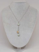 Amazonit Taşı Zincirli Kolye (9442) thumbnail 2