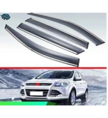 Ford Kuga Uyumlu 2013 2019 Kromlu Cam Rüzgarlığı İthal - 1