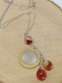 Akik Taşı Zincirli Kolye (23580) thumbnail 3