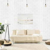 Renkli Duvarlar 70x77 Cm 10 Adet Ekoslim 2mm Kendinden Yapışkanlı Sünger Tuğla Duvar Kağıdı Paneli  Ev Ofis Kaplama thumbnail 5