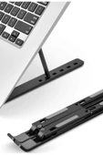 7 Kademeli Ayarlanabilir Laptop Bilgisayar Standı Kolay Kullanışlı Diz Üstü Bilgisayar Tablet Telefon Standı thumbnail 6