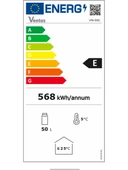 Ventus VN50 50 LT Camlı Minibar Minibuzdolabı thumbnail 4