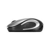 Everest SMW-555 Mini Kablosuz Mouse, Usb, Gümüş, 2.4Ghz - 4