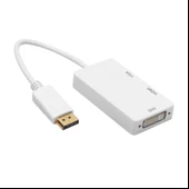 5056 Displayport To Hdmi Vga Dvi Çevirici Dönüştürücü Adaptor thumbnail 1