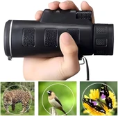 Anaway 80X100 Dürbün Monoküler Teleskop  Tek Göz Monoküler HD El Teleskobu Uzun Menzilli Güçlü Su Geçirmez Profesyonel Dürbünler El Teleskopları - 5