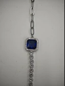 SilverPoint Kare Taşlı Bileklik - 2
