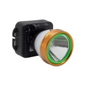 Ps-810 Kafa Lambası, Led Aydınlatmalı Kafa Feneri, Multifonksiyonel 20 Watt + Led 4 Mod Çalışma - 1