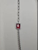 SilverPoint Baget Taşlı Bileklik - 2