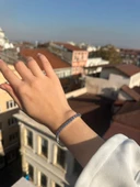 SilverPoint Renkli Taşlı Su Yolu Bileklik thumbnail 1