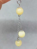 Kalsit Taşı Zincirli Kolye (11548) thumbnail 4