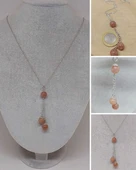 Güneş Taşı Zincirli Kolye (24400) thumbnail 1