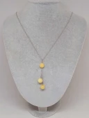 Kalsit Taşı Zincirli Kolye (11548) thumbnail 2