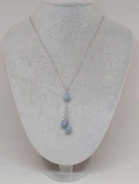 Angelit Taşı Zincirli Kolye (36020) thumbnail 2