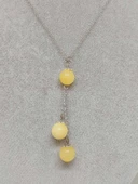 Kalsit Taşı Zincirli Kolye (11548) thumbnail 5