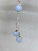 Angelit Taşı Zincirli Kolye (36020) thumbnail 4