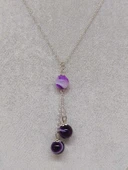 Akik Taşı Zincirli Kolye (23585) - 5