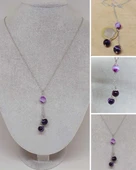 Akik Taşı Zincirli Kolye (23585) - 1