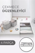 Çekmece Düzenleme Kutu Seti Organizer 4lü Set - 1