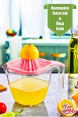 Akkoyunlu home Limon Portakal Narenciye Sıkacağı Katı Meyve Sıkacağı 1 Lt Ölçü Kabı Pratik Mutfak Gereçleri - 2