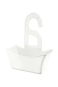 Akkoyunlu home Hook Çok Amaçlı Duş Banyo Sepeti Organizer - Beyaz TP583BY - 1