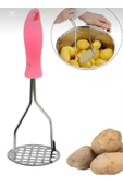 Akkoyunlu home Renkli Saplı Metal Patates Ezicisi - 1