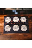 Akkoyunlu home 12 Parça Lüx Seramik 6 Kişilik Kahve Fincan Takımı Kahve Fincanı Handmade El Yapımı - 3