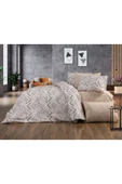 Akkoyunlu home Chevron Çift Kişilik Nevresim Takımı (NEVRESİM,ÇARŞAF,YASTIK) Takımı 2 Kişilik - 1