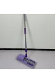 Akkoyunlu home Mandallı Mor Renkli  Mikrofiber Yer Mopu 360°c Döner Başlıklı (1 Adet Yedek Mop Bez) - 4