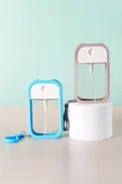 Akkoyunlu home el dezenfektanı sprey parfüm şişesi  50ml  sprey şişesi Telefon şekilli anahtarlıklı - 2