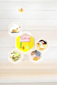Akkoyunlu home 4'lü Bambu Saplı Slikon Spatula Seti,Spatula,Kaşık,Sıyırıcı,Çırpıcı Spatula Seti Mini - 7