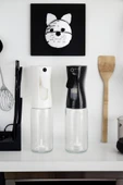 Akkoyunlu home 2'li Yağ Dağılımı Cam Sprey Şişe Yağdanlık Airfryer Püskürtmeli Yağlık Püskürtücü - 2