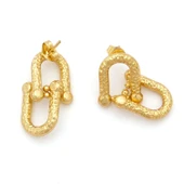 Çelik Küpe Altın Kaplama Kadın UNK-802 thumbnail 1